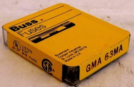 *PACK OF 4* BUSS GMA 63MA FUSES, GMA63MA, 5X20MM - NEW IN PACKAGE - $8.19
