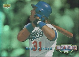 1994 Upper Deck Mantles Long Shots Mike Piazza 15 Dodgers - £1.96 GBP