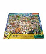 SpongeBob SquarePants 3000 Pc Jigsaw Puzzle 32 X 45 Nickelodeon - $21.93 CAD