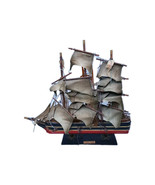 Vintage Sailing Ship Wooden Model &quot;Cutty Sark 1869 Sailing Boat Vessel B... - $309.71 MXN