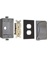 Sigma Engineered Solutions, Gray Sigma Electric 16446 TRWR Duplex Recept... - $25.51