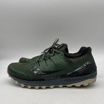 Saucony Xodus ISO 3 S20449-2 Mens Green Lace Up Low Top Athletic Sneaker Sz 12.5 - £50.98 GBP