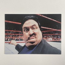 Paul Bearer 1999 Comic Images WWF SmackDown Card #38 WWE HOF Legend Superstar - £0.80 GBP