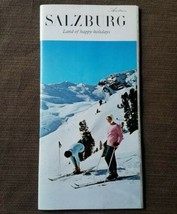Austria Salzburg Land of Happy Holidays Vintage Booklet Brochure 1960s Skiing - £13.52 GBP