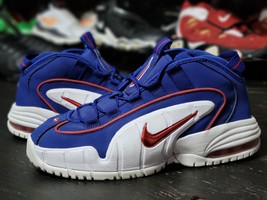 2018 Nike Air Max Penny 1 Blue Trainers 315519-400 Youth 7Y Women 8.5 - £75.19 GBP
