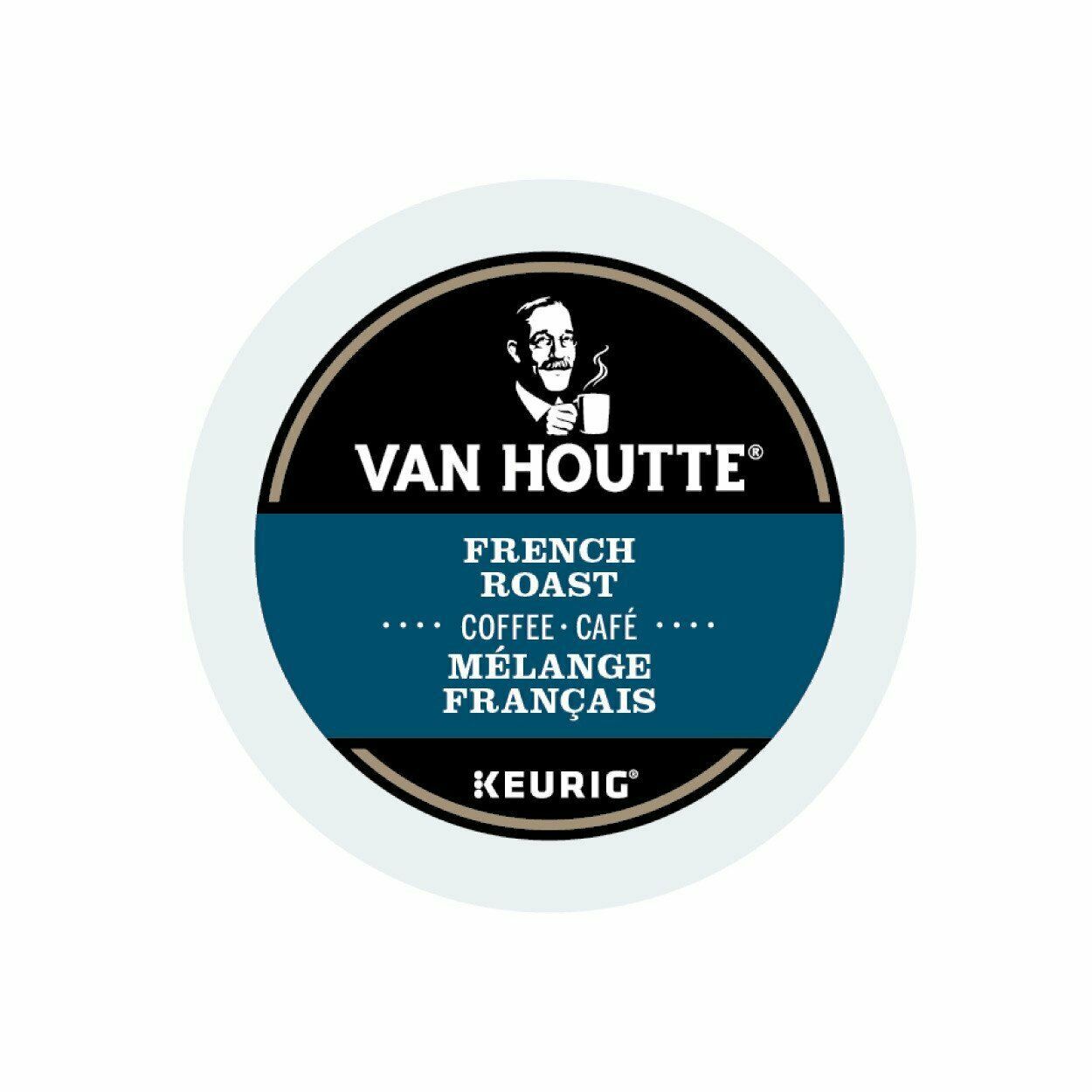 Van Houtte French Roast Coffee 24 to 144 Keurig K cups Pick Any Size FREE SHIP - £25.56 GBP - £99.02 GBP