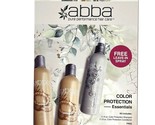 Abba Hair Color Protection Essential Holiday Gift Kit(Shampoo,Conditione... - £23.22 GBP
