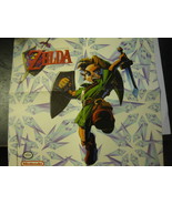 (MX-5) Vintage Nintendo 64 Poster: Legend of Zelda Ocarina of Time - 12&quot;... - £3.91 GBP