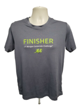 2014 JP Morgan Corporate Challenge Finisher Adult Small Gray Jersey - £14.03 GBP