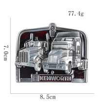 New Double Tractor Truck Silver Belt Buckle - €13,88 EUR