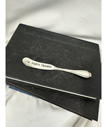 VTG Silver Handle Butter Spreader Knife Stamped Saying “I’m Party Traine... - €8,24 EUR