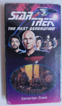 Star Trek The Next Generation VHS Tape Samaritan Snare - £1.95 GBP