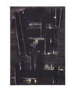 PIERRE SOULAGES Painting August, 1958 23.75" x 15.75" Offset Lithograph 2022 Abs - $115.16 CAD