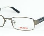 CONVERSE Kids WHOOSH CHARCOAL PEWTER EYEGLASSES GLASSES METAL FRAME 47-1... - $49.50
