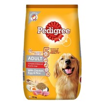 Pedigree Adult Dry Dog Food (High Protein Variant), Chicken, Egg &amp; Rice , 10 KG - £170.63 GBP