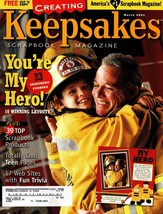 Creating Keepsakes Magazine March 2001 You&#39;re My Hero! 23 Inspiring Stories - £6.07 GBP