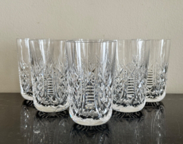 Vintage Waterford Crystal Ireland Clare Cut 4 5/8&quot; Tall Tumblers Set of 6 * - £174.99 GBP