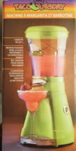 NEW Nostalgia Taco Tuesday 64-Oz Frozen Margarita &amp; Slush Blender Maker / Sealed - £71.74 GBP