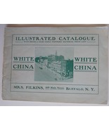 Filkins white china catelog 1890 painting Buffalo NY Victorian painting - £25.94 GBP