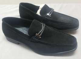 Stacy Adams Black Leather Slip On Dress Shoes Size 8.5 (C8) - $34.65