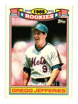 1990 Topps #16 Gregg Jefferies New York Mets - £3.12 GBP