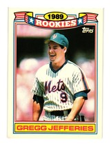 1990 Topps #16 Gregg Jefferies New York Mets - £3.11 GBP