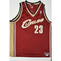 Nike Lebron James Rookie Cleveland Cavaliers NBA Basketball Jersey XXL Red - £30.53 GBP