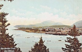 Bar Harbor Maine From Bar ISLAND~1900s Postcard - £6.29 GBP