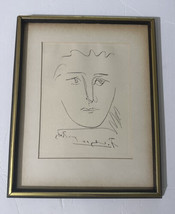 Original Pablo Picasso Pour Robie Etching Vintage Cubism Modern Authentication - £1,162.95 GBP