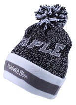 Staple Breakaway Mitchell Ness Respect All Fear None Charcoal Pom Beanie... - £20.89 GBP