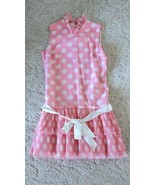 Authentic Vintage 1960s 70s  Pink Mod Mini Dress Saks Fifth Avenue Excel... - £177.52 GBP