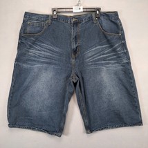 Linea Uomo Jean Shorts Men&#39;s 48x15 Baggy Y2K Streetwear Relaxed Straight... - $28.00