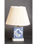 Chinese Blue and Compatible with White Blue Willow Porcelain Foo DogsTab... - $245.97