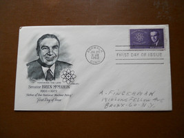 1962 Senator Brien McMahon First Day Issue Envelope Atomic Energy Act Sc... - $2.55
