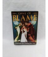 The Game Of Blame Card Game Complete - $12.55 CAD