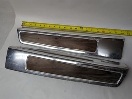 Chrome Trim Pair for Front Seats *compare photos* 1972 Buick Electra 22831 - £55.55 GBP