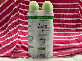 Dove Twin Pack Advanced Care Dry Spray Deodrant Antiperspirant [EXPIRED 1-22} - £10.31 GBP