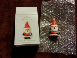 038 Hallmark Keepsake Ornament Cookies &amp; Cocoa for Santa Still in Box 2008 - £5.60 GBP