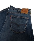 Levi&#39;s 505 Blue Jeans 38x32 Dark Wash Staight Leg - $29.95