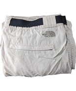 North Face Hiking Pants Mens Size Small Khaki Trekking Outdoors 33x30 Ca... - $44.55