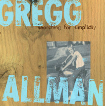 Searching for Simplicity by Gregg Allman (CD, 1997) - $7.64