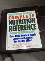 Complete Nutrition Reference Handbook : Over 1000 Foods and Meals Analyz... - $9.90