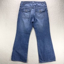 Tommy Hilfiger Bootcut Jean Womens 12 Vintage Flap Pocket Denim Pant 34x32 Y2K - £11.13 GBP