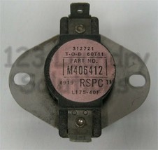 Dryer (Violet/White) Thermostat (312721) L175-40F Alliance P/N: M406412 [Used] ~ - $6.92