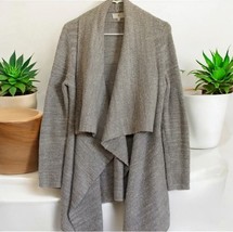 Lou &amp; Grey open front 25% wool blend cardigan Women’s Oversized Size S S... - $23.27