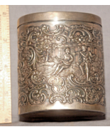 Vintage Malta Sterling Silver Tea Caddy well marked with &quot;Swan&quot; &amp; Malta ... - $6,134.08 MXN