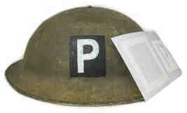 WW2 GHQ Liaison Regiment 'Phantom' Helmet Stencil - $13.00