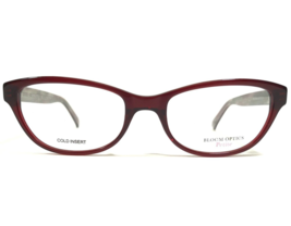 Bloom Optics Brille Rahmen CHARLOTTE Bu Rot Grau Grün Marmor Arme 49-17-140 - £43.54 GBP