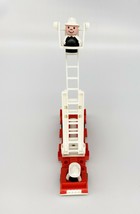 Vintage Fisher Price Little People Fire Truck  w/ Extendable Ladder  &amp; 2 Firemen - £12.00 GBP