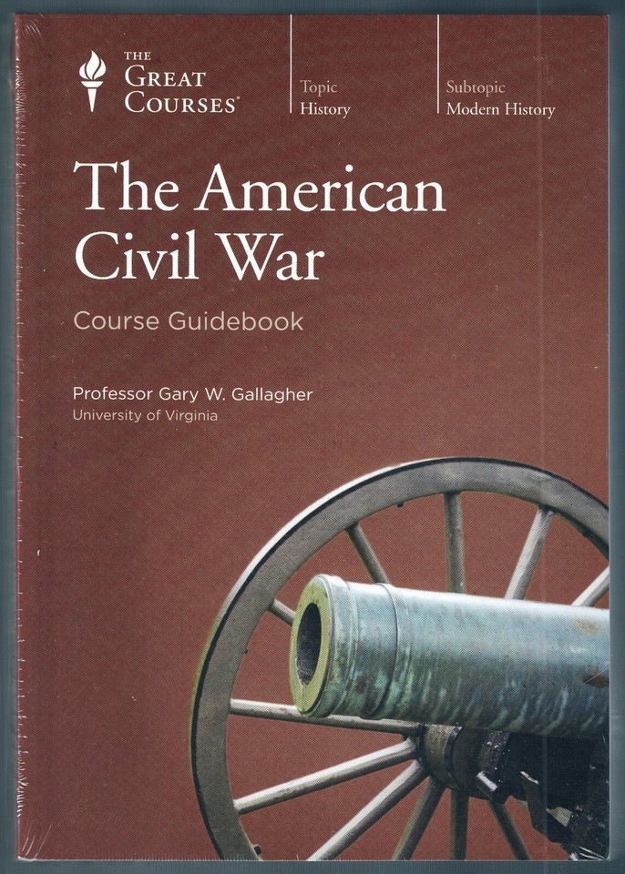 THE AMERICAN CIVIL WAR | The Great Courses | 8 DVDs/Guidebook | New/Sealed - $163.35